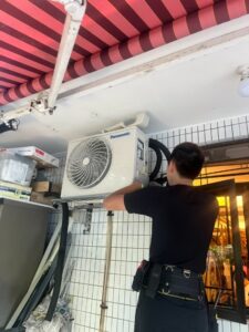 將軍澳村屋更換冷氣